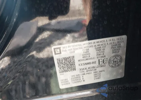 2020 GMC Terrain Awd Denali from USA, damaged, VIN 3GKALXEX8LL275833